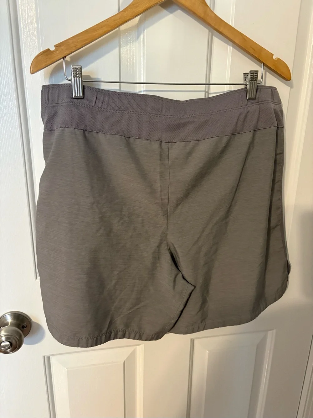 Nike Men’s Slate Gray Athletic Shorts with Swoosh